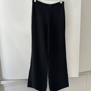 Ralph Lauren Black Wide Leg Pants